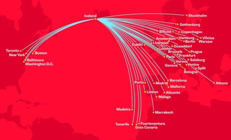 new airline routes